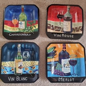 Ambiance Collection Set of 4 Plates